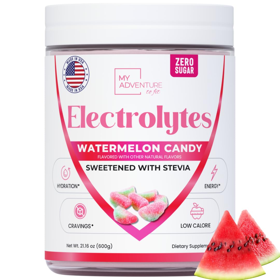 Electrolytes Powder – Watermelon Sugar Free Hydration Drink Mix 30 Servings