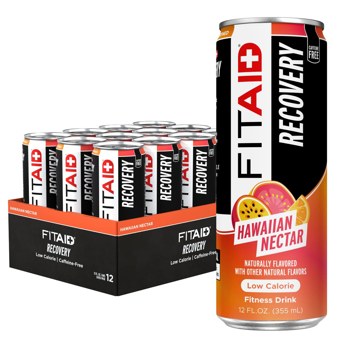 FITAID Post Workout Recovery Drink, Citrus Medley, 12 fl oz (24-Pack)