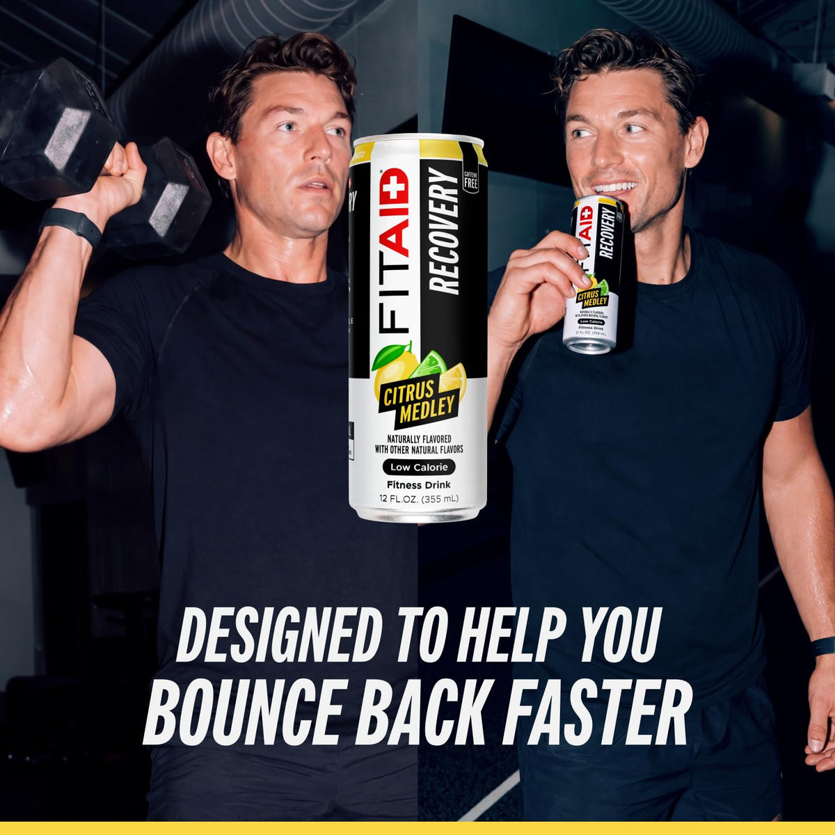 FITAID Post Workout Recovery Drink, Citrus Medley, 12 fl oz (24-Pack)