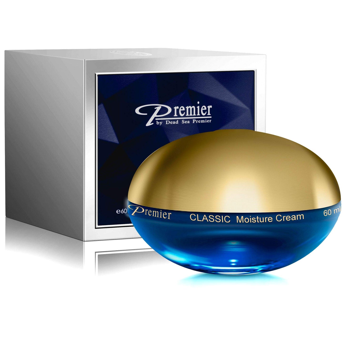 Premier Dead Sea sensitive skin moisture cream, anti aging face moisturizer – day and night – silky firming cream to smooth wrinkles and fine lines, face cream 2.04 Fl. Oz