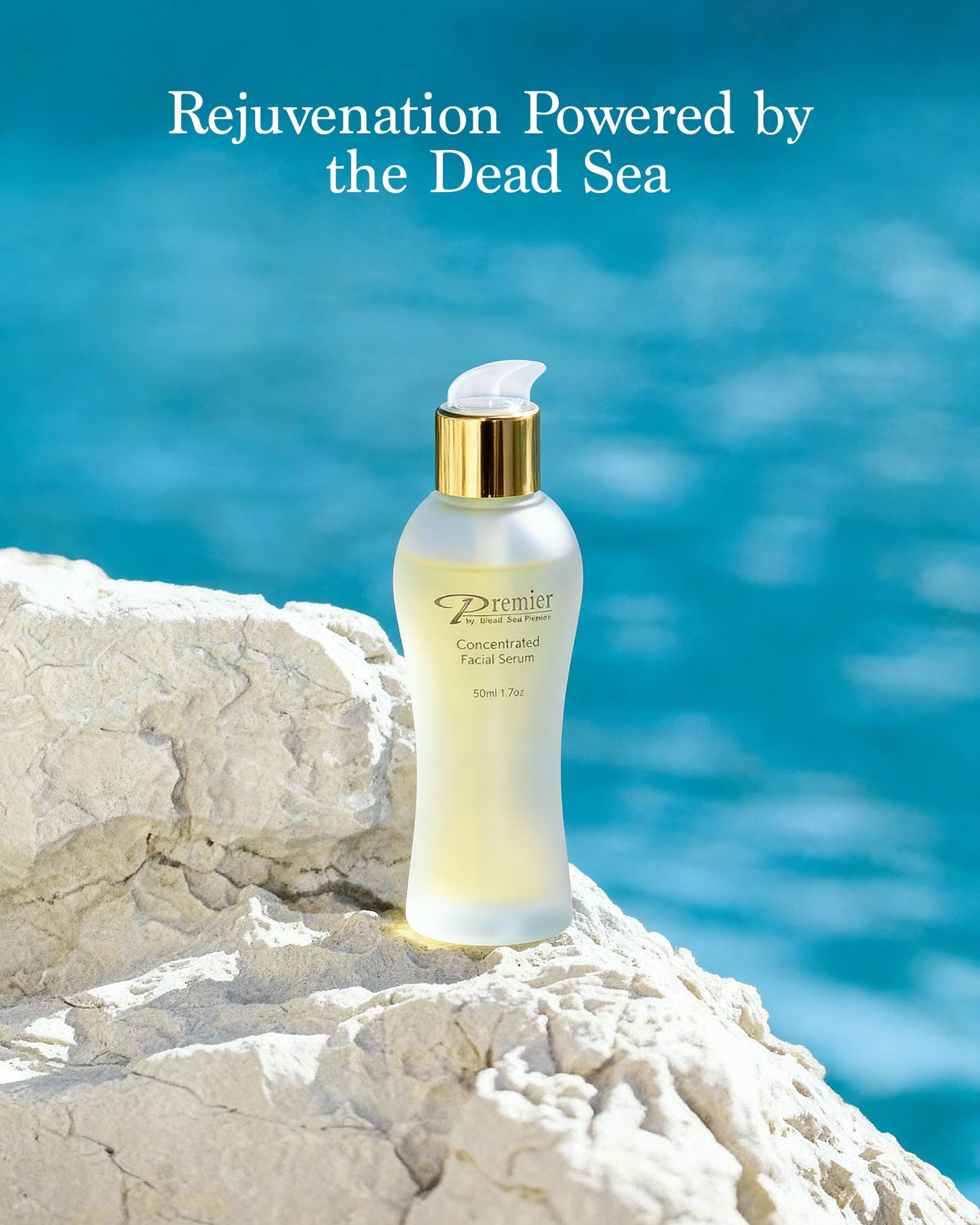 Premier Dead Sea Vitamin C Serum for Face, Brightening Age-Defying Formula for Fine Lines with Retinol, Vitamin E and Dead Sea Minerals, Lifting and Tightening Skin Care (1.7 Fl Oz)